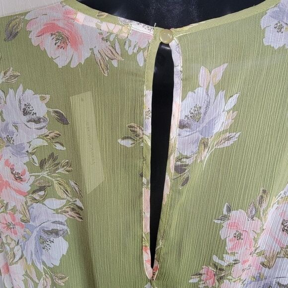 Francesca's NWT Mi Ami floral shorts romper size Small - Picture 7 of 9